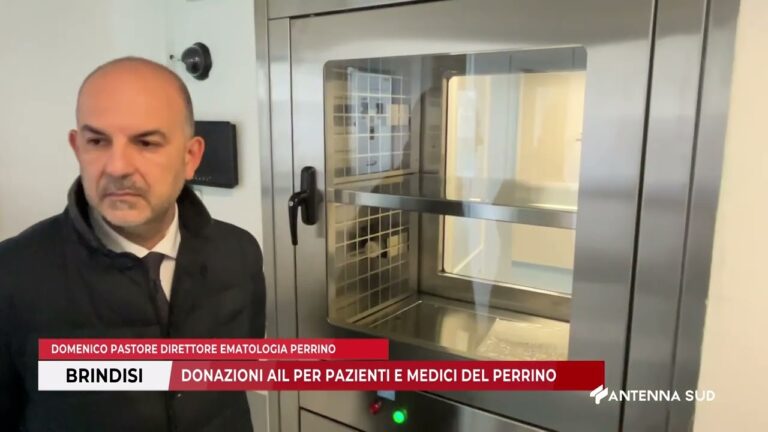 09 DICEMBRE 2025   BRINDISI   DONAZIONI AIL PER PAZIENTI E MEDICI DEL PERRINO