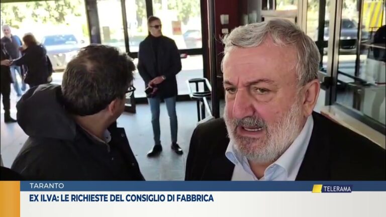 Ex Ilva: le richieste del consiglio di Fabbrica