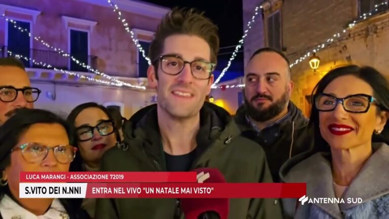07 DICEMBRE 2025   SAN VITO DEI N NNI BR ENTRA NEL VIVO “UN NATALE MAI VISTO”