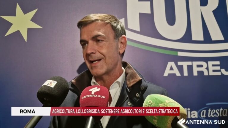 9 DICEMBRE 2025 – AGRICOLTURA, LOLLOBRIGIDA: SOSTENERE AGRICOLTORI E’ SCELTA STRATEGICA