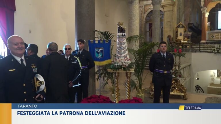 l’aereonautica militare festeggia la madonna di loreto