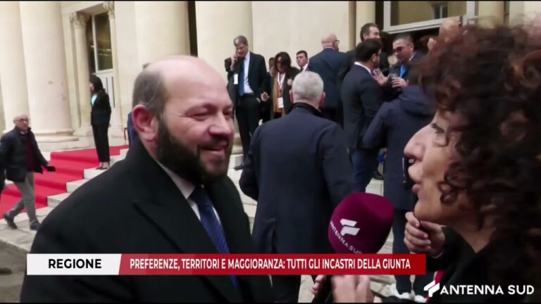 09 DICEMBRE 2025 – REGIONE PREFERENZE, TERRITORI E MAGGIORANZA: TUTTI GLI INCASTRI DELLA GIUNTA