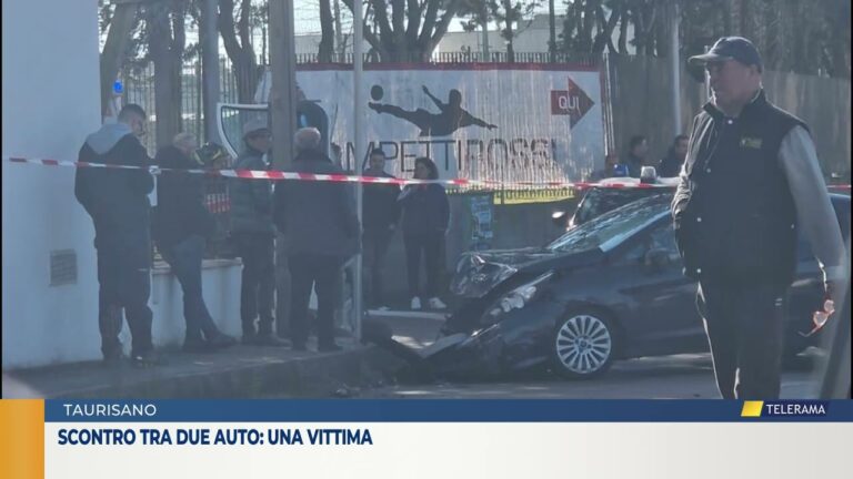 Scontro tra due auto: una vittima