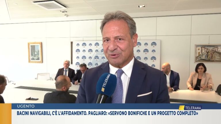 UGENTO Bacini navigabili, c’è l’affidamento. Pagliaro: «Servono bonifiche e un progetto completo»