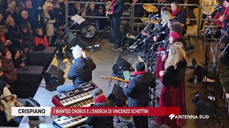 10 DICEMBRE 2025   CRISPIANO  TA   I WANTED CHORUS E L’ENERGIA DI VINCENZO SCHETTINI
