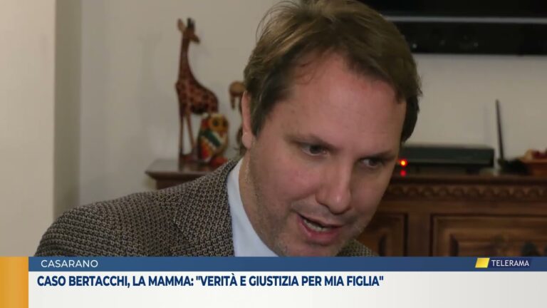 CASO BERTACCHI, LA MAMMA: “VERITÀ E GIUSTIZIA PER MIA FIGLIA”