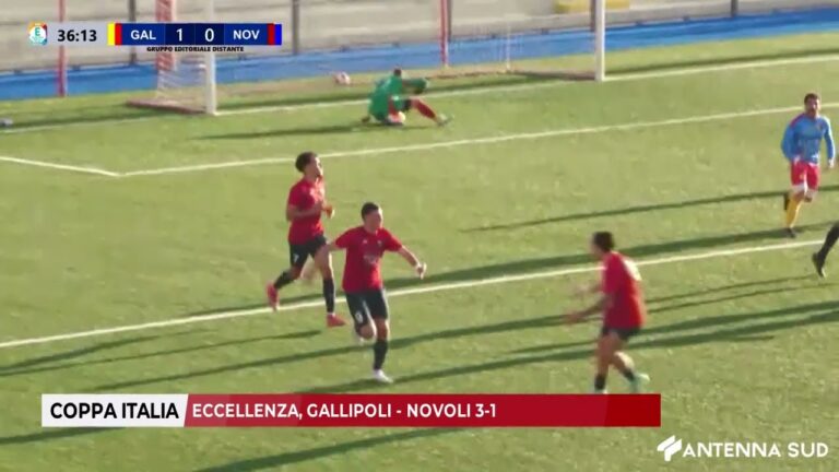 11 DICEMBRE 2025 – COPPA ITALIA ECCELLENZA / GALLIPOLI-NOVOLI 3-1
