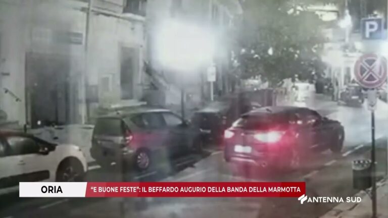 11 DICEMBRE 2025   ORIA BR   “E BUONE FESTE”; IL BEFFARDO AUGURIO DELLA BANDA DELLA MARMOTTA