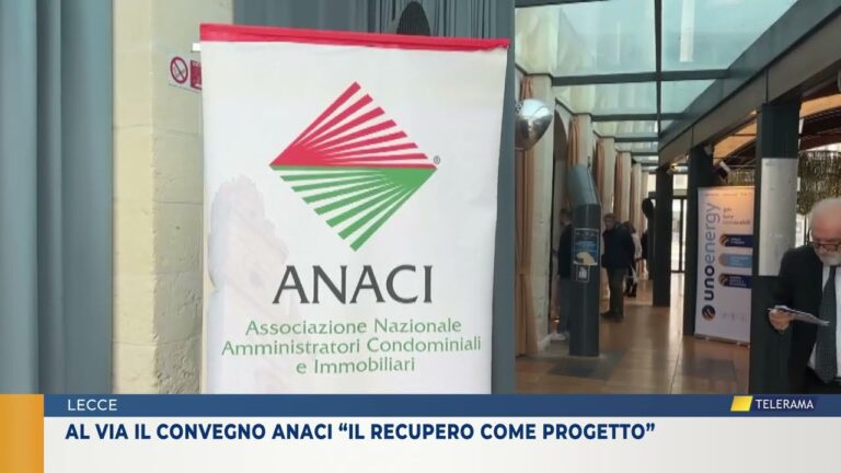 Al via il convegno ANACI “Il recupero come progetto”