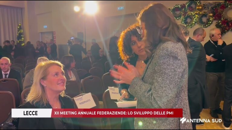 13 DICEMBRE 2025   LECCE   XII MEETING ANNUALE FEDERAZIENDE   LO SVILUPPO DELLE PMI