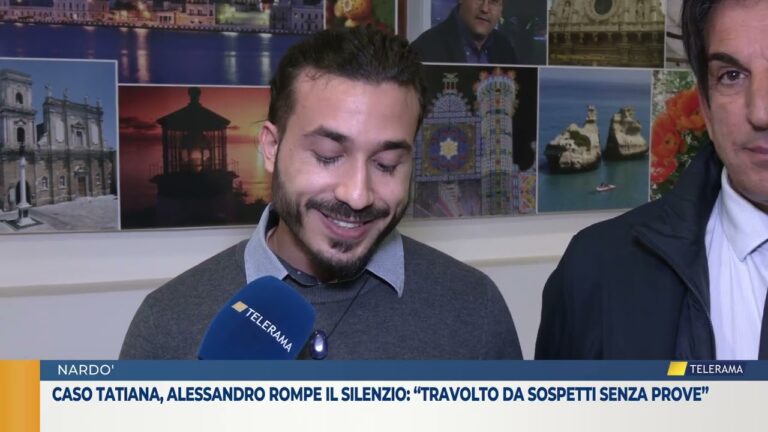 Caso Tatiana, Alessandro rompe il silenzio: “Travolto da sospetti senza prove”