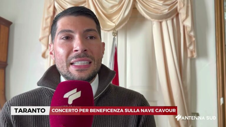13 DICEMBRE 2025   TARANTO   CONCERTO DI BENEFICENZA SULLA NAVE CAVOUR
