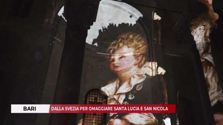 15 DICEMBRE 2025-BARI: DALLA SVEZIA PER OMAGGIARE SANTA LUCIA E SAN NICOLA