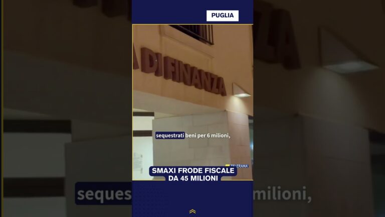 Maxi frode fiscale da 45 milioni
