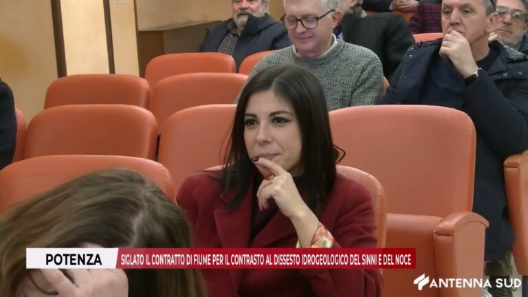 15 DICEMBRE 2025- POTENZA,SIGLATO IL CONTRATTO DI FIUME DELLE VALLI DEL NOCE E DEL SINNI