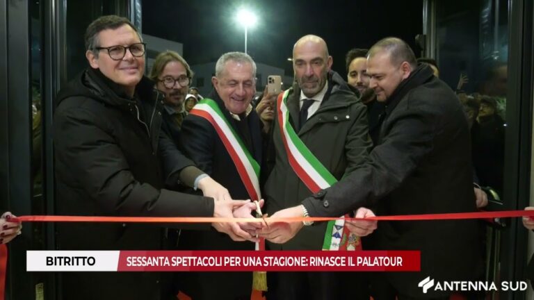 22 DICEMBRE 2025 – BITRITTO SESSANTA SPETTACOLI PER UNA STAGIONE RINASCE IL PALATOUR