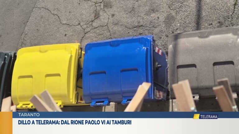 Dillo a Telerama: dal rione Paolo VI ai Tamburi
