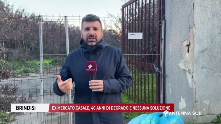 25 DICEMBRE 2025   BRINDISI   EX MERCATO CASALE, 40 ANNI DI DEGRADO E NESSUNA SOLUZIONE