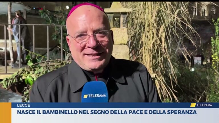 Nasce il bambinello nel segno della pace e della speranza