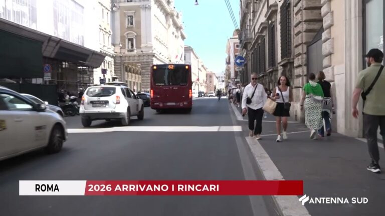 02 GENNAIO 2026   ROMA   2026 ARRIVANO I RINCARI