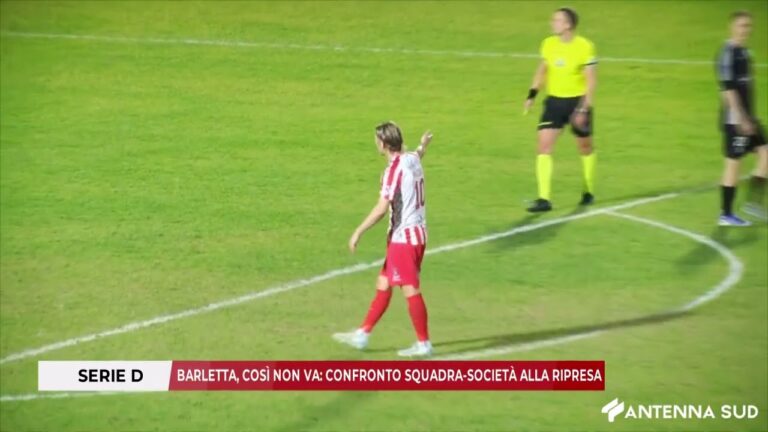5 GENNAIO 2026 – SERIE D: BARLETTA, COSÌ NON VA: CONFRONTO SQUADRA-SOCIETÀ ALLA RIPRESA