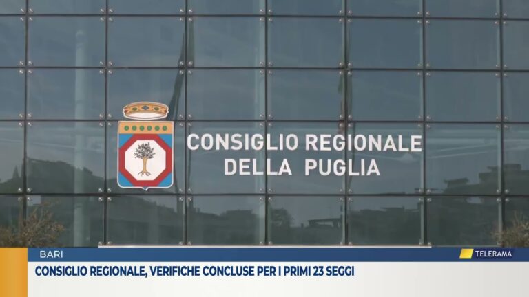 Consiglio regionale, verifiche concluse per i primi 23 seggi