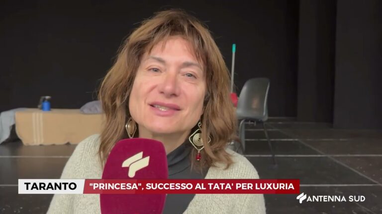 11 GENNAIO 2026   TARANTO    PRINCESA, SUCCESSO AL TATA’ PER LUXURIA