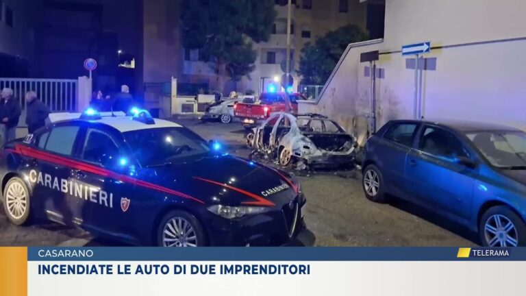 Incendiate le auto di due imprenditori