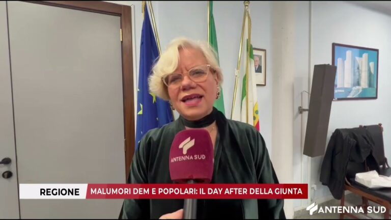 17 GENNAIO 2026 – REGIONE: MALUMORI DEM E POPOLARI, IL DAY AFTER DELLA GIUNTA