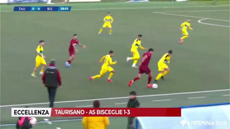18 GENNAIO 2026 – ECCELLENZA: TAURISANO – AS BISCEGLIE 1-3