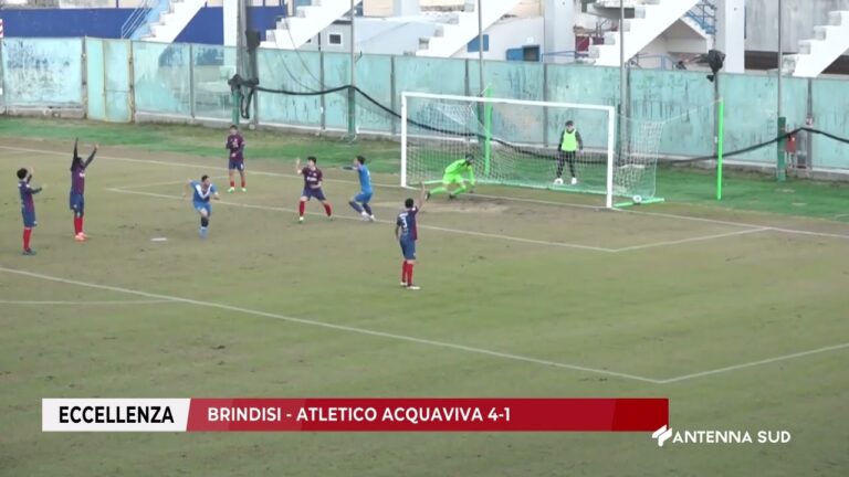 18 GENNAIO 2026 – ECCELLENZA: BRINDISI – ATLETICO ACQUAVIVA 4-1