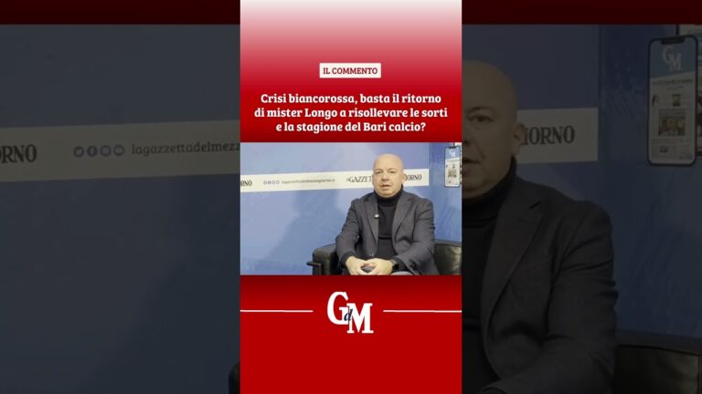 Crisi biancorossa, basterà il ritorno di Moreno #Longo a risollevare le sorti del #Bari #calcio?