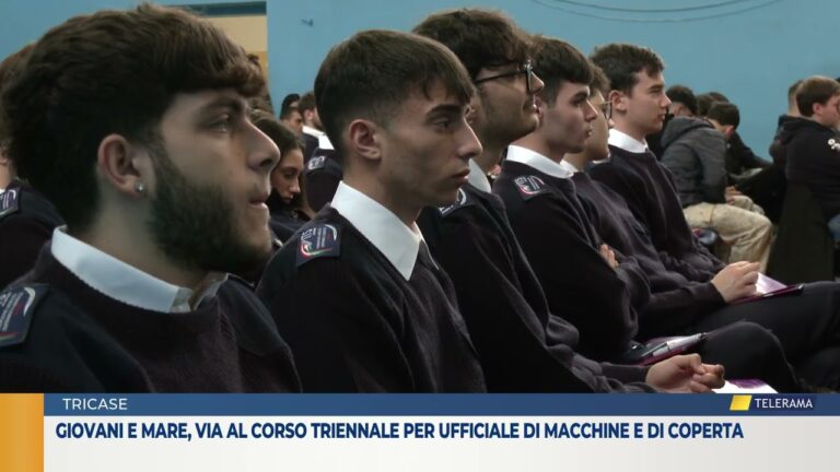 Giovani e mare, via al Corso Triennale per Ufficiale di Macchine e di Coperta