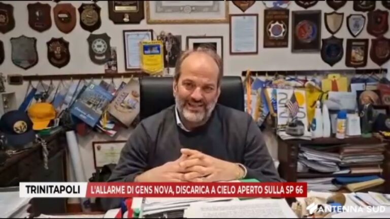 19 GENNAIO 2026- TRINITAPOLI, L’ALLARME DI GENS NOVA, DISCARICA A CIELO APERTO SULLA SP 66