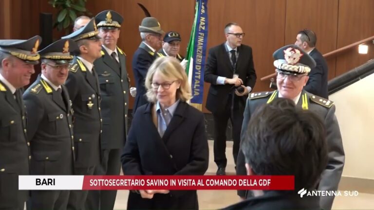 TG BARI BAT FOGGIA ORE 13,45 DEL 20 GENNAIO 2026