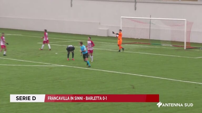 26 GENNAIO 2026   SERIE D   FRANCAVILLA IN S . –  BARLETTA 0-1