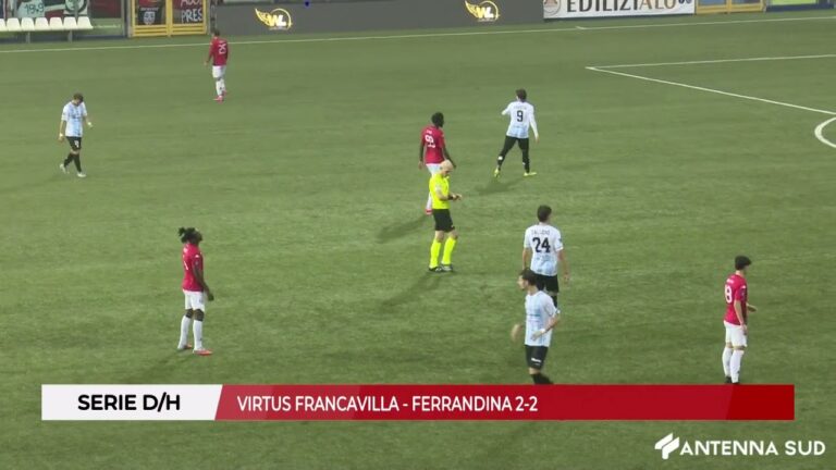 25 GENNAIO 2026 – SERIE D: VIRTUS FRANCAVILLA – FERRANDINA 2-2