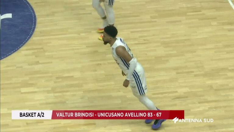 26 GENNAIO 2026   BASKET A2   VALTUR BRINDISI   UNICUSANO AVELLINO 83   67