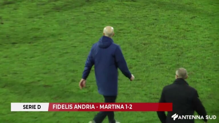 25 GENNAIO 2026 – SERIE D: FIDELIS ANDRIA – MARTINA 1-2