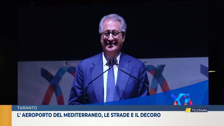 Taranto L’ aeroporto del Mediterraneo, le strade e il decoro