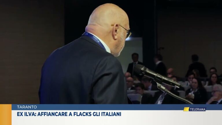 Taranto Ex Ilva: affiancare a Flacks gli italiani