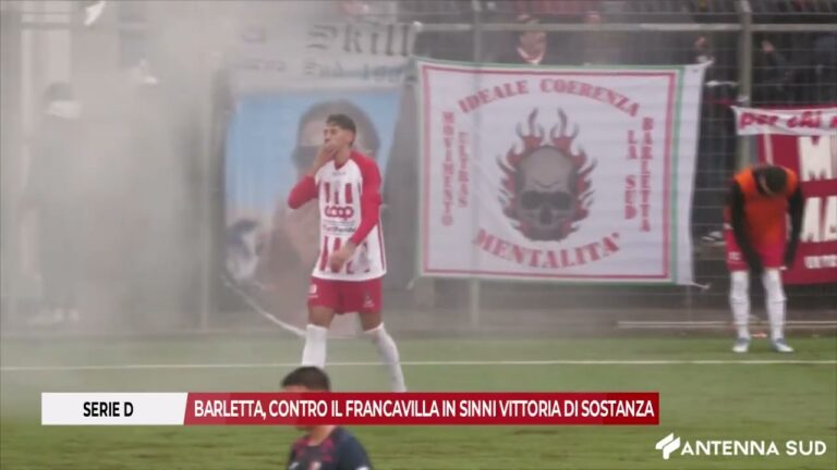 26 GENNAIO 2026 – BARLETTA CONTRO IL FRANCAVILLA VITTORIA DI SOSTANZA