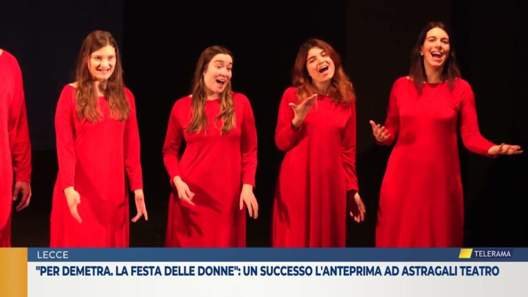 “Per Demetra. La Festa delle Donne”: un successo l’anteprima ad Astragali Teatro