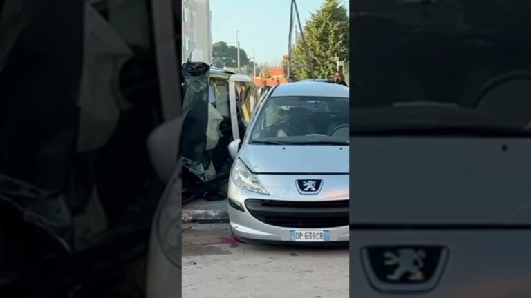 Violento scontro tra due auto a Trepuzzi, grave il 45enne