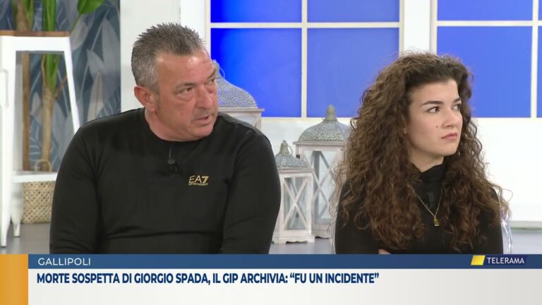 Morte sospetta di Giorgio Spada, il Gip archivia: “fu un incidente”