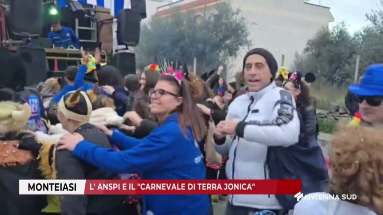 07 FEBBRAIO 2026 – MONTEIASI (TA) – L’ ANSPI E IL ”CARNEVALE DI TERRA JONICA”