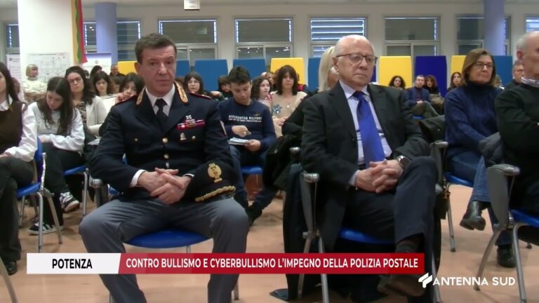 08 FEBBRAIO   POTENZA   CONTRO BULLISMO E CYBERBULLISMO L’IMPEGNO DELLA POLIZIA POSTALE