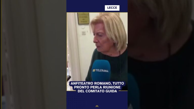 ANFITEATRO ROMANO, TUTTO PRONTO PERLA RIUNIONE DEL COMITATO GUIDA