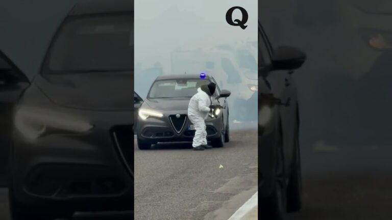 Assalto a un portavalori sulla Lecce-Brindisi: attimi di paura per strada, il video