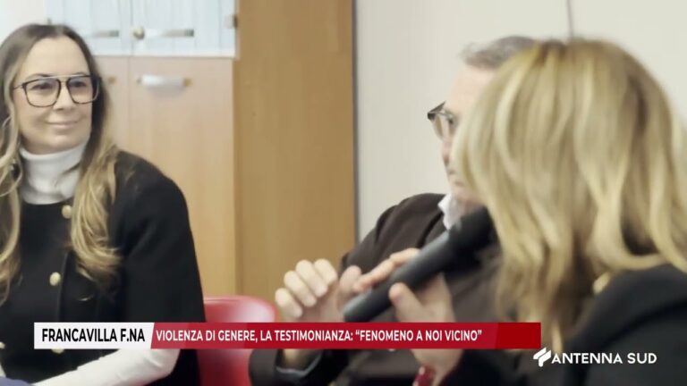 09 FEBBRAIO 2026  FRANCAVILLA FONTANA – VIOLENZA DI GENERE, LA TESTIMONIANZA – FENOMENO A NOI VICINO